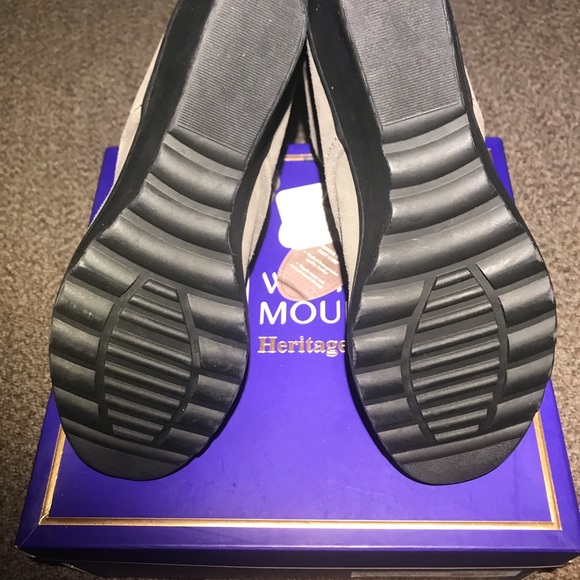 🆕 White Mountain {KOKO} Suede Wedge Heel Faux Fur Lined Booties - Picture 9 of 15